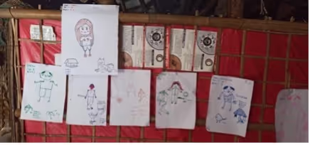 Focus group for children aged 8-11 - World Vision Bangladesh