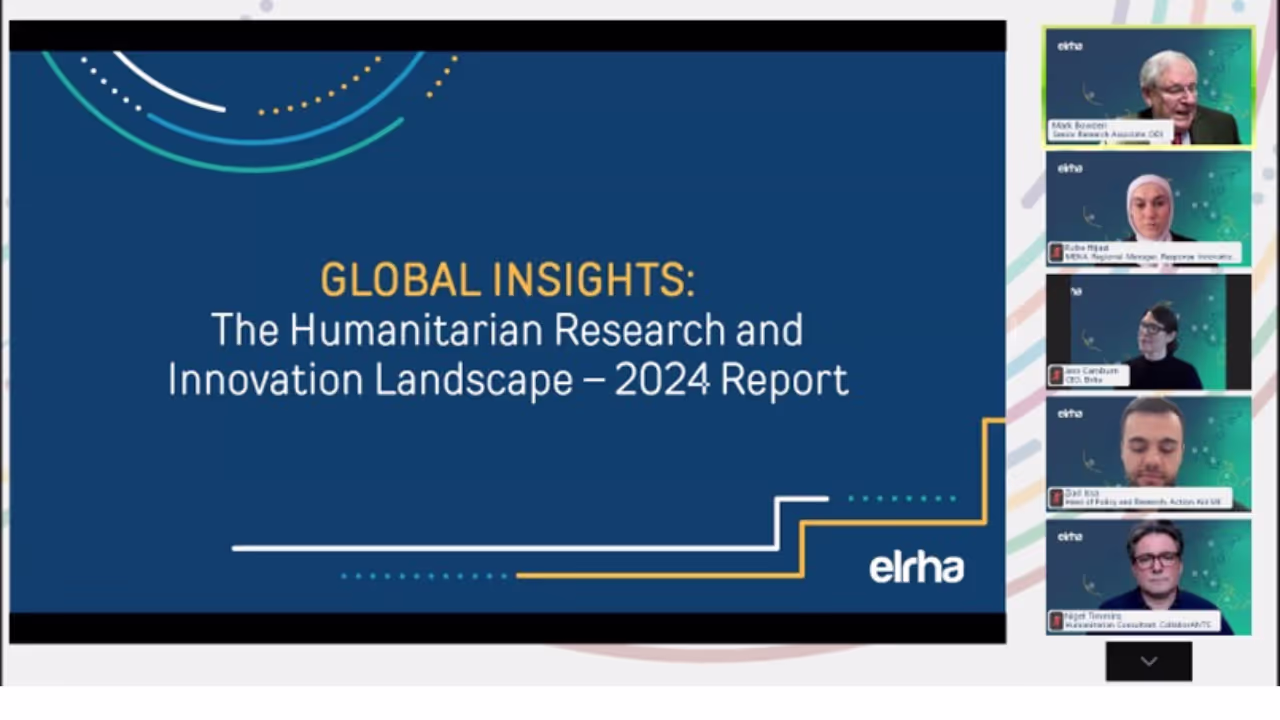 The presenters and panellists from our Global Insights report launch. Top-Bottom: Mark Bowden (Chair), Ruba Hijazi, Jess Camburn, Ziad Issa and Nigel Timmins. Not picture: Rhea Tariq and Jeannie Annan.