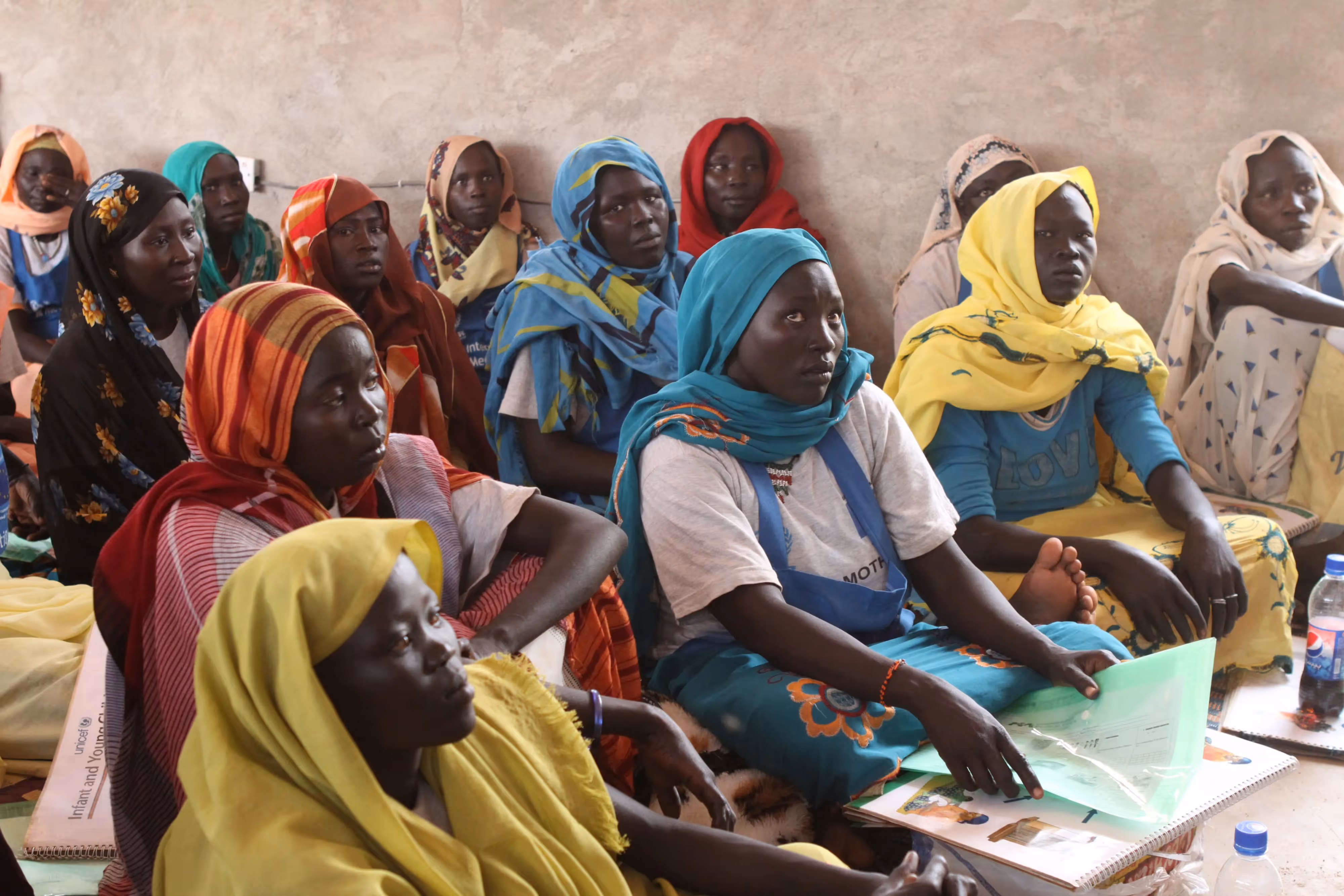 Women attending an awareness session in Maban, South Sudan. Credit: International Medical Corps
