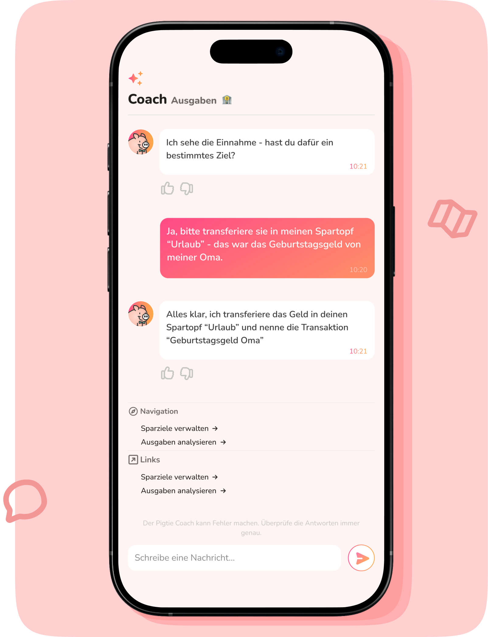 SmartphoneScreen showing how to connect a bank