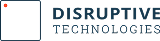 Logo with a blue square and the text 'Disruptive Technologies'.