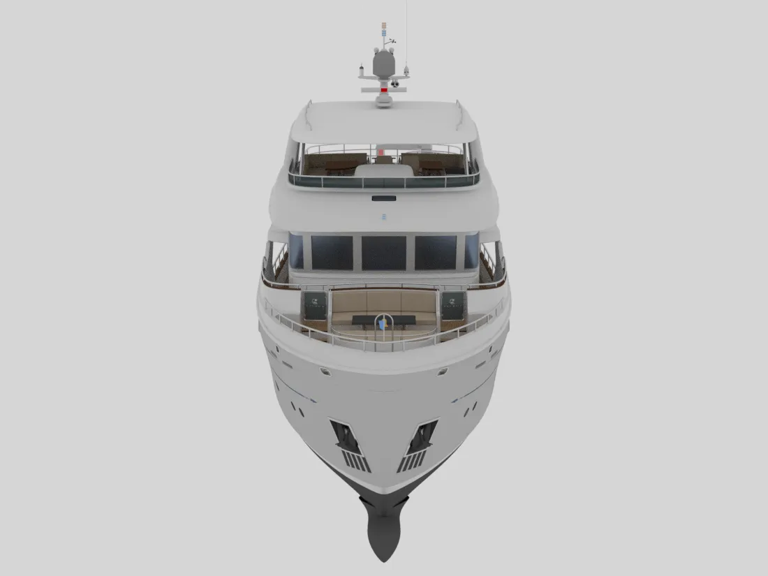 78 ft motor yacht