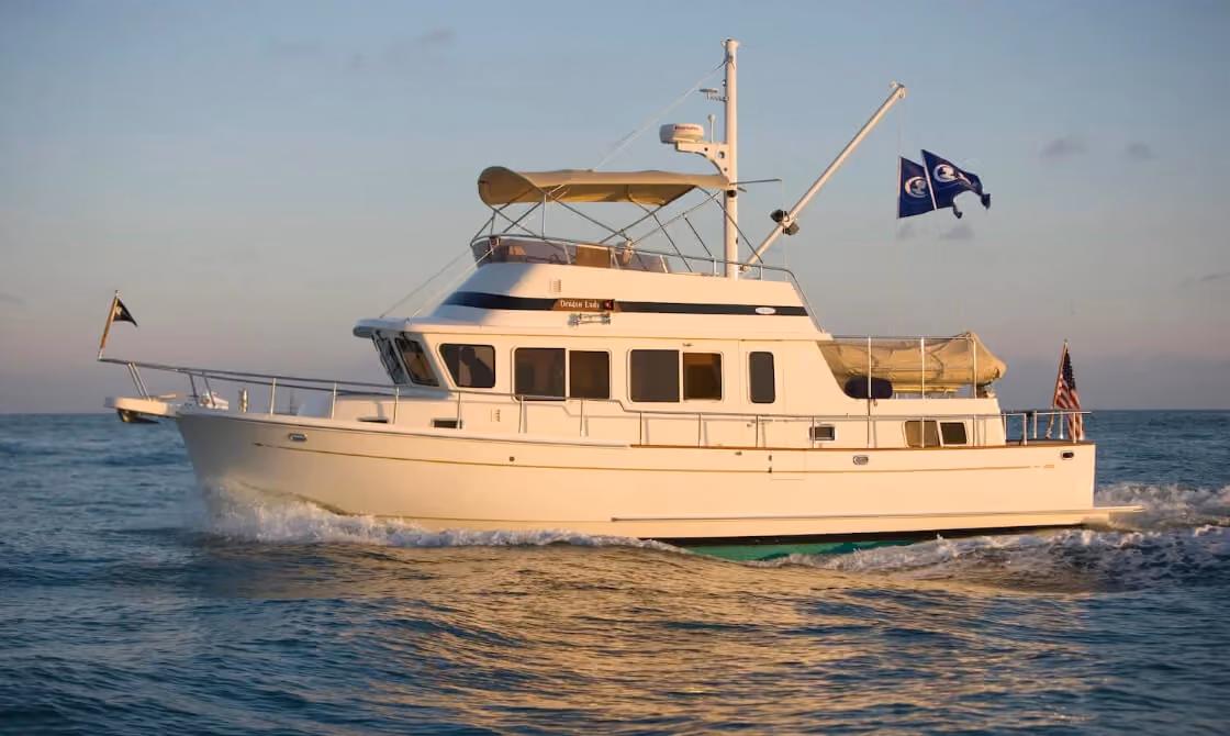 42 archer white yacht sailing on ocean under clear sky