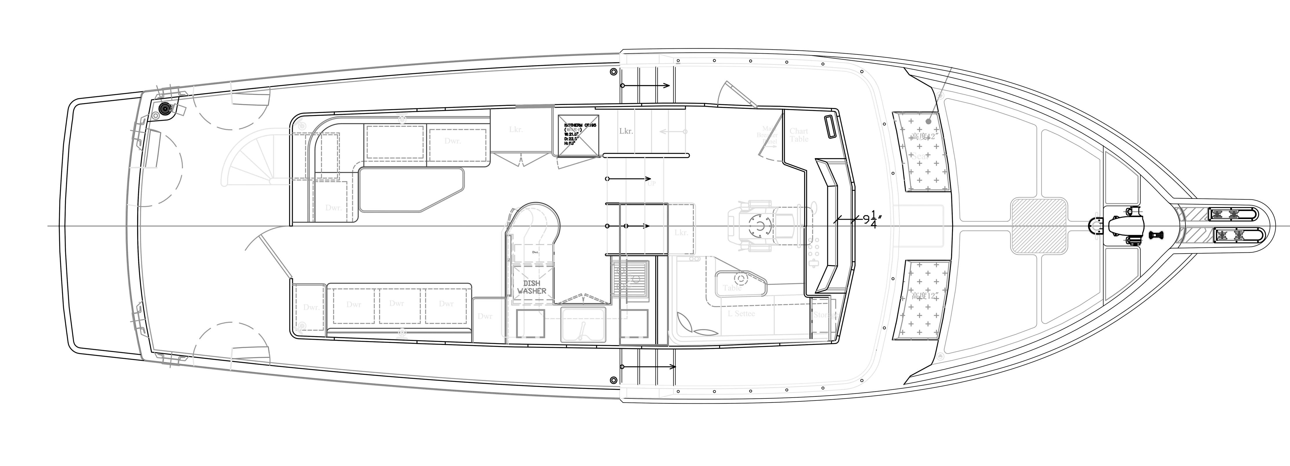 49 classic middle deck layout