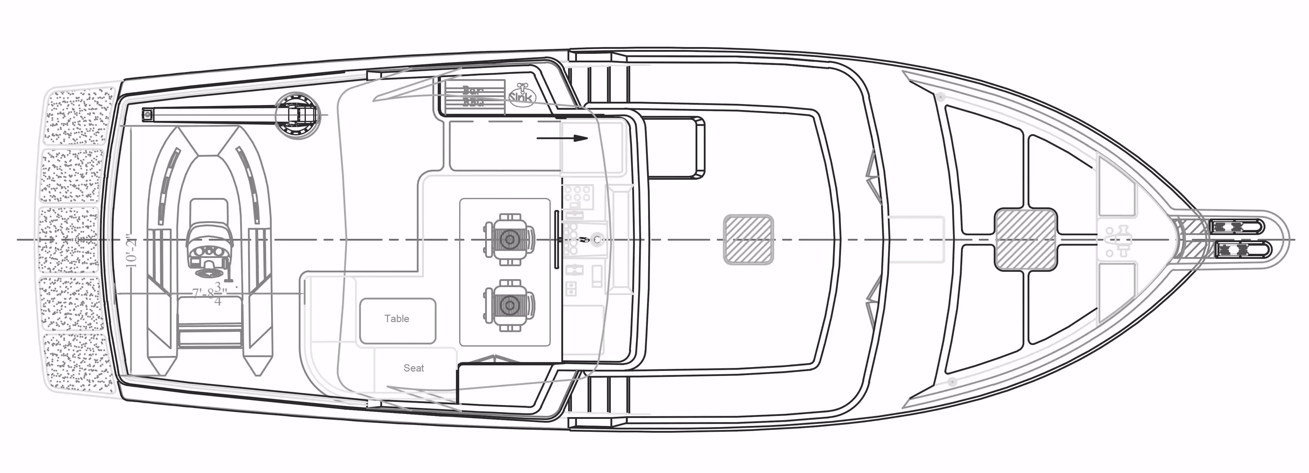 46 classic upper deck layout