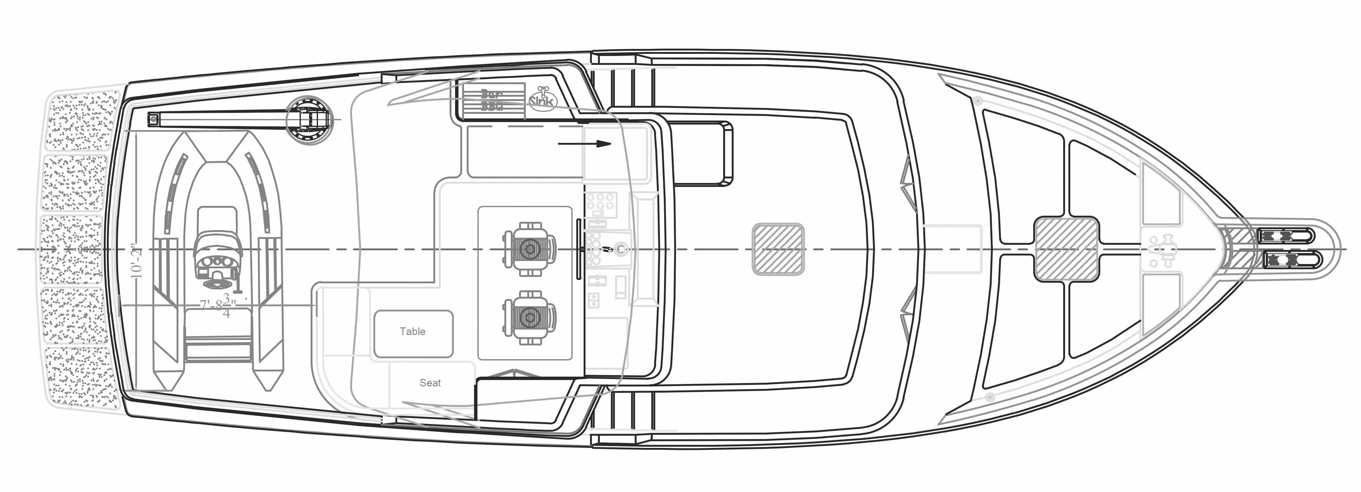 46 classic upper deck layout