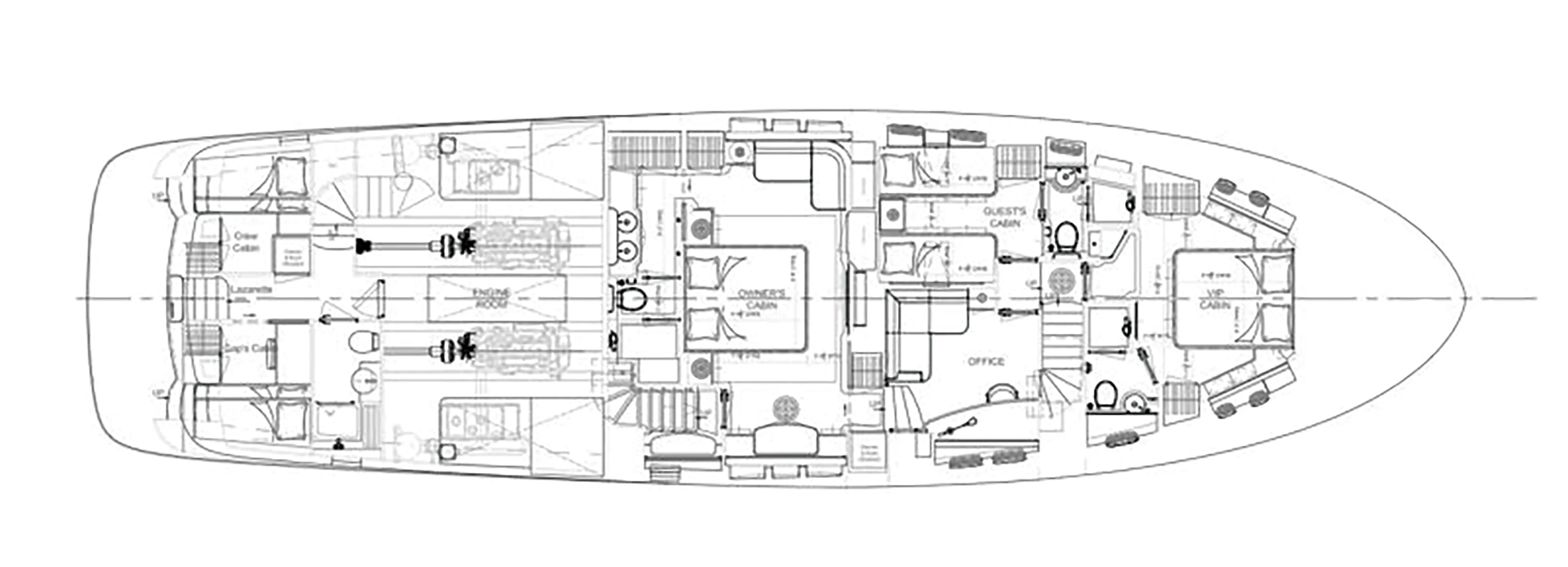 78 ocean lower deck layout