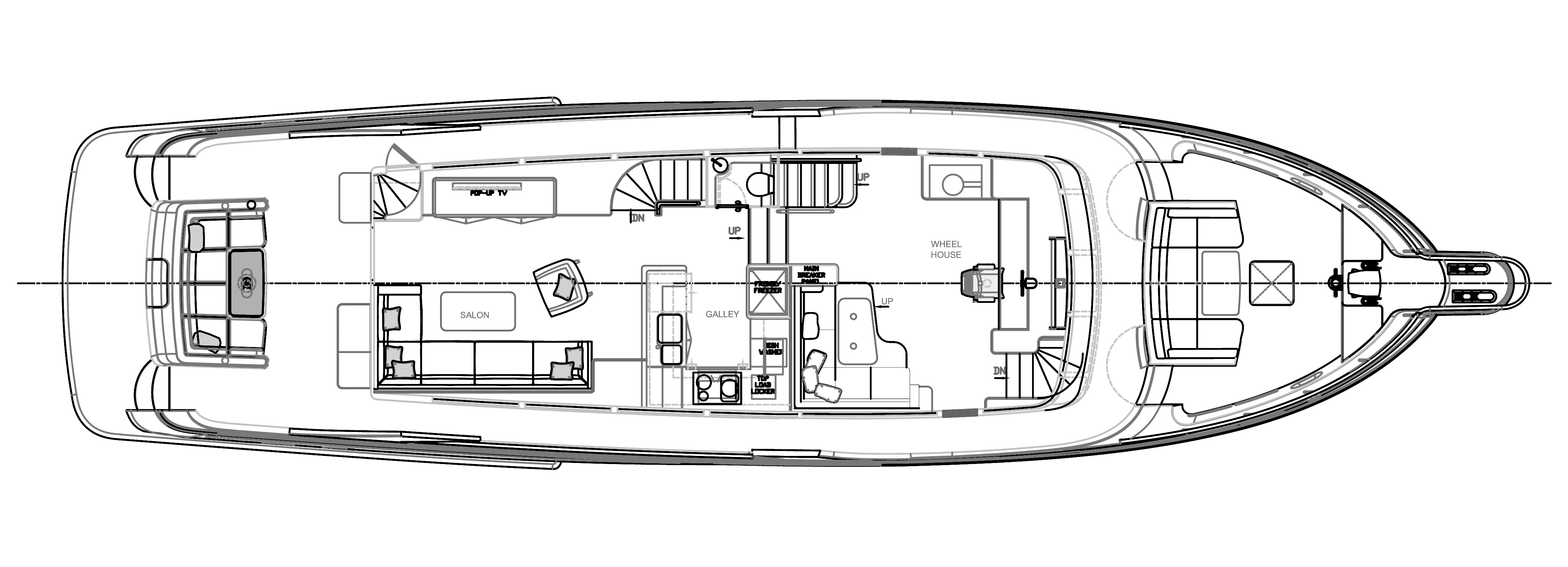 72 ocean main deck layout
