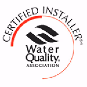 Certified Installer Water Quality Association red logo | PerfectWater