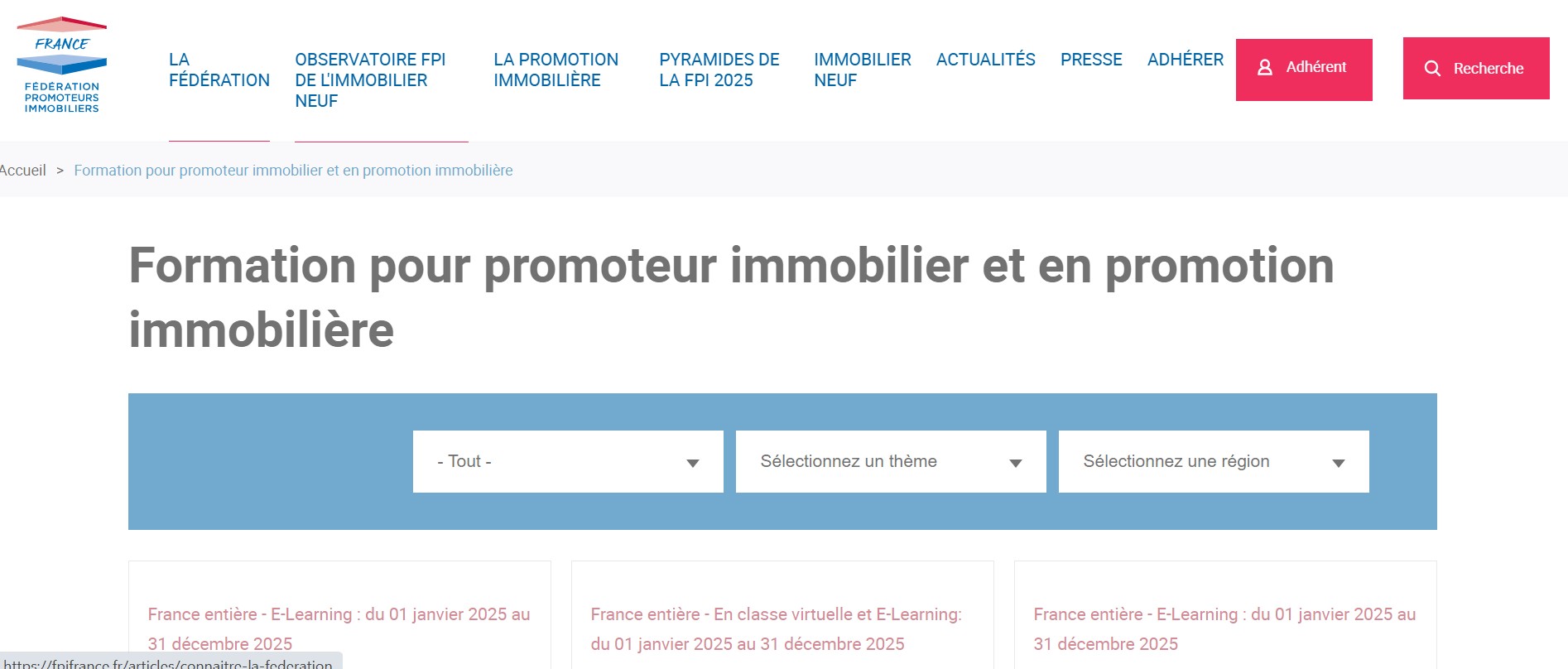 formation promotion immobilière en 2025