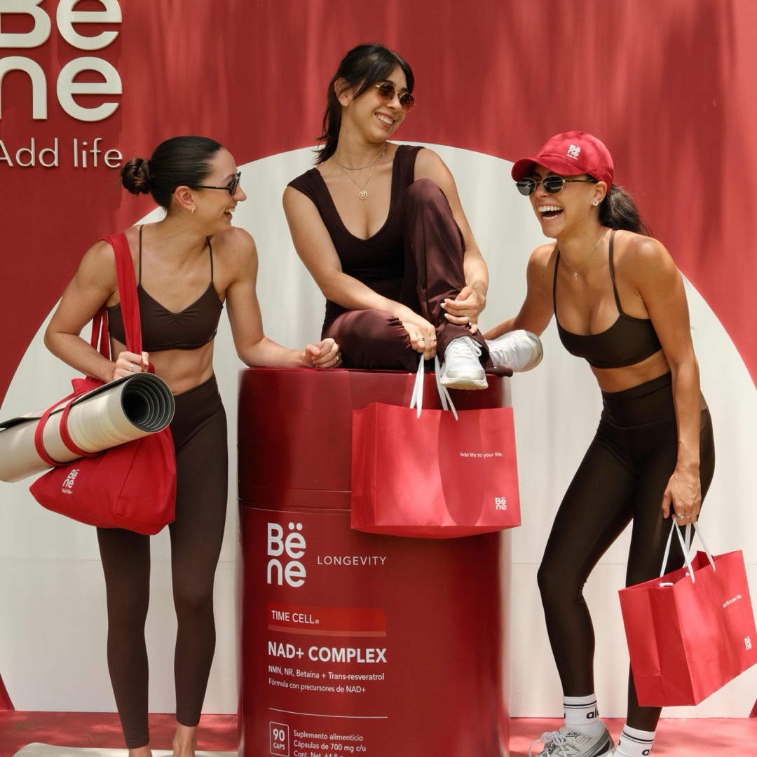 Lanzamiento de marca de Bëne con el empaque de NAD+ Complex