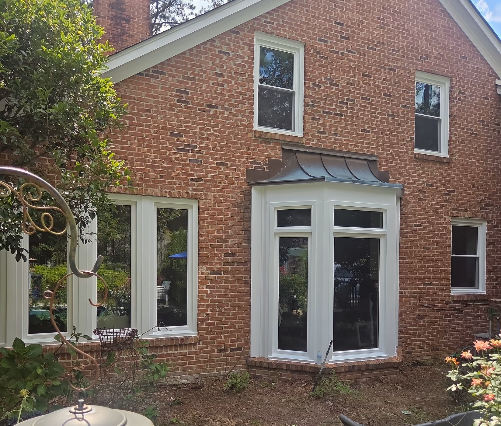 Vestavia Hills, AL home with 37 new white vinyl replacement windows