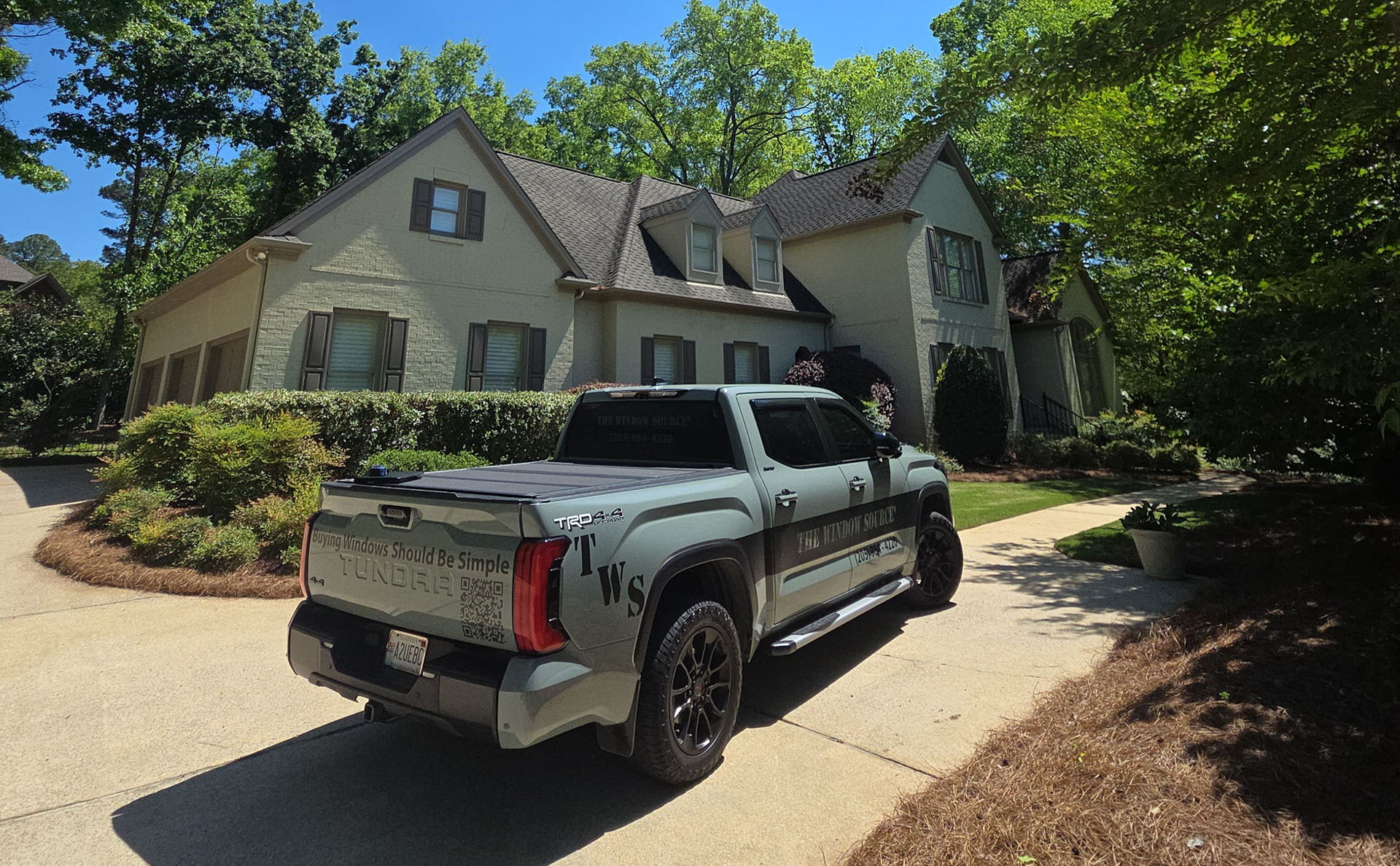 Full home window and door replacement on a 1985 Greystone, Birmingham, AL house