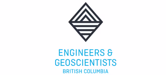 Engineers and Geoscientists British Columbia logo with geometric diamond shape
