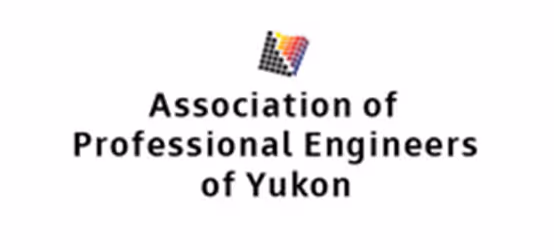 Association of Professional Engineers of Yukon logo with pixelated icon