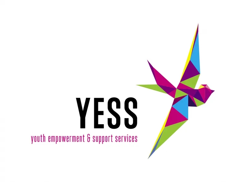 YESS logo with geometric bird design representing youth empowerment