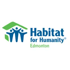Habitat for Humanity Edmonton logo with stylized human figures