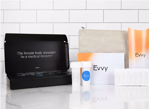 The complete Evvy kit.