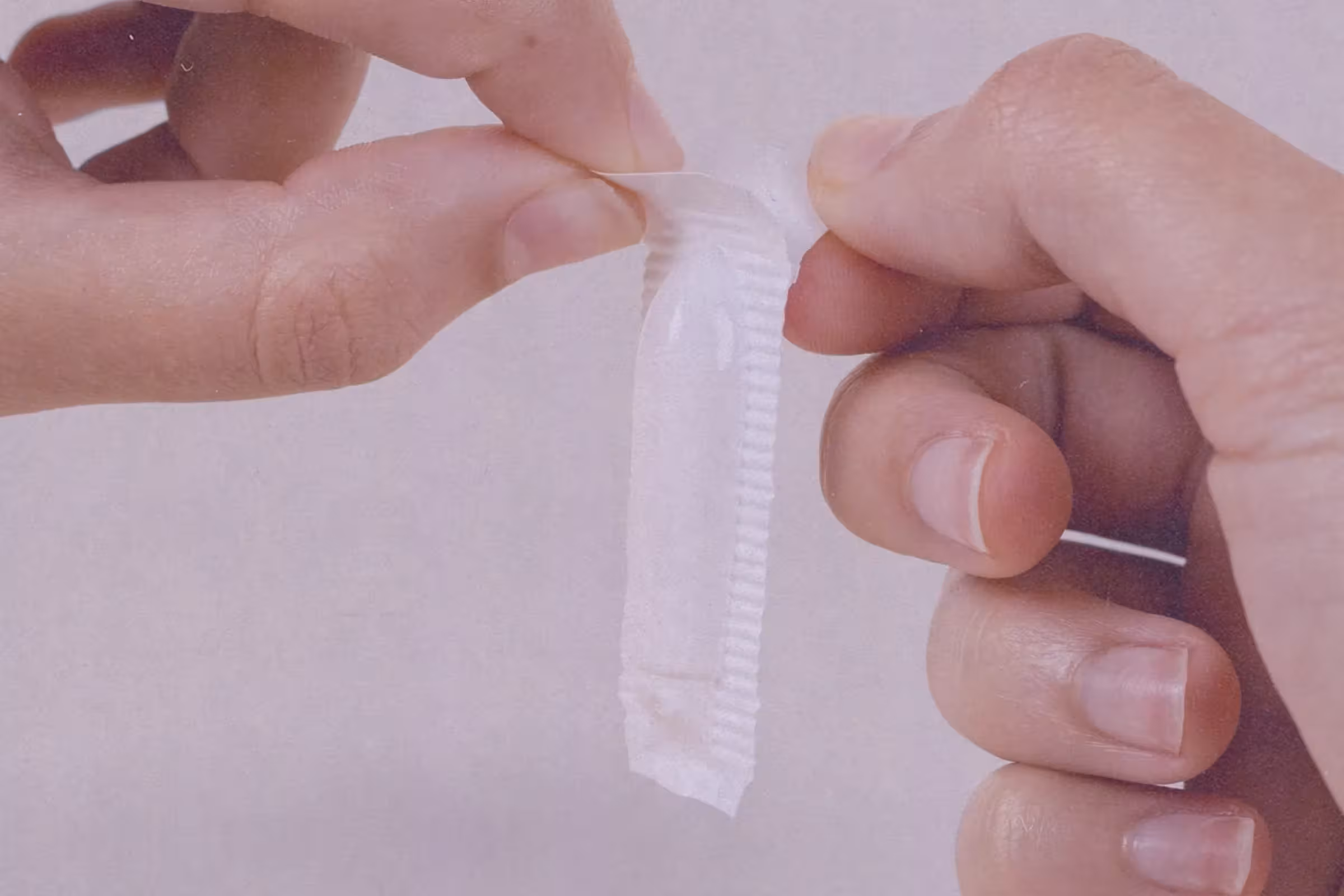 boric acid being opened to see if it is expired or not