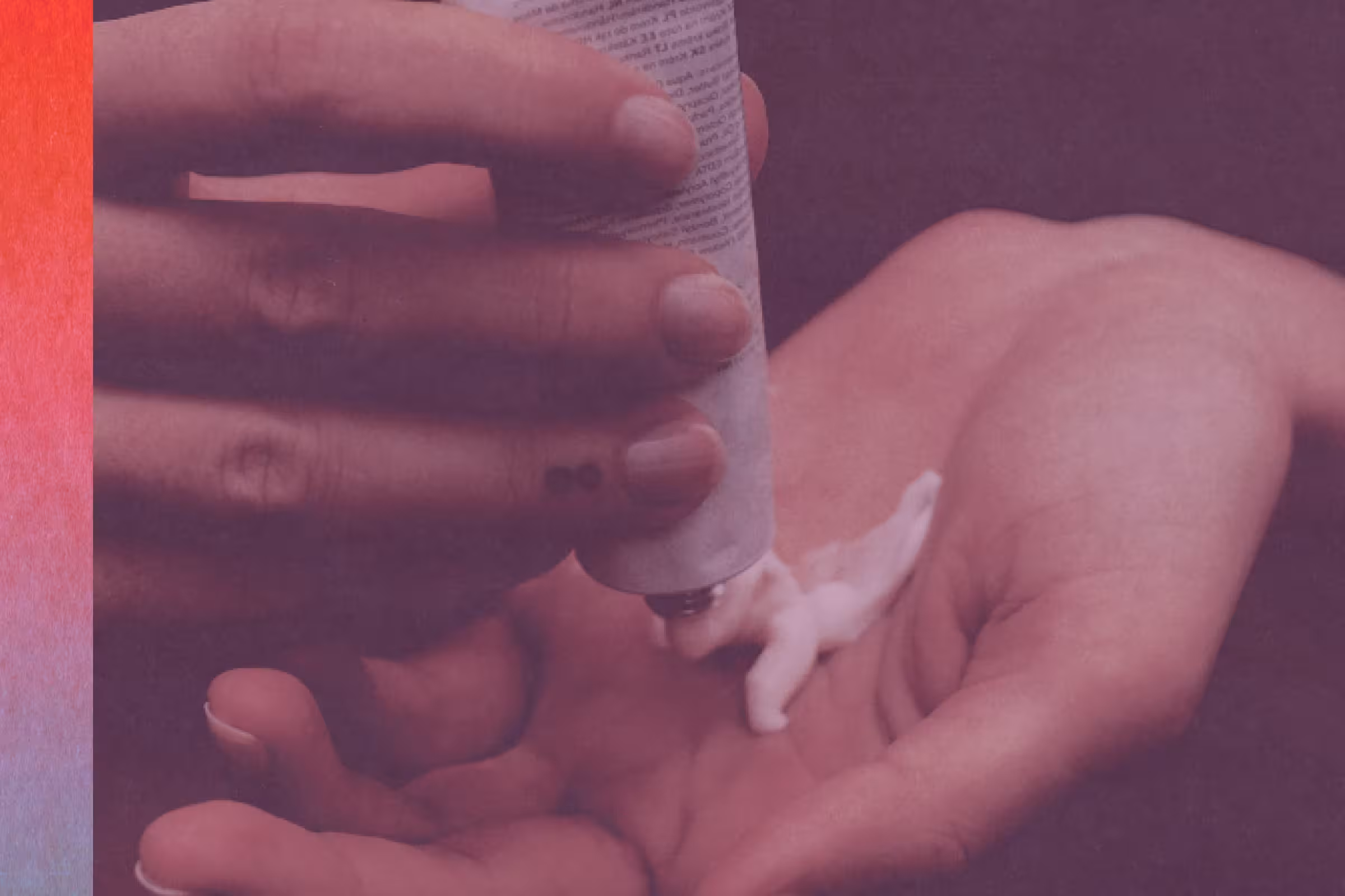 A woman trying some kind of cream, known to be one of the best products for vaginal odor 