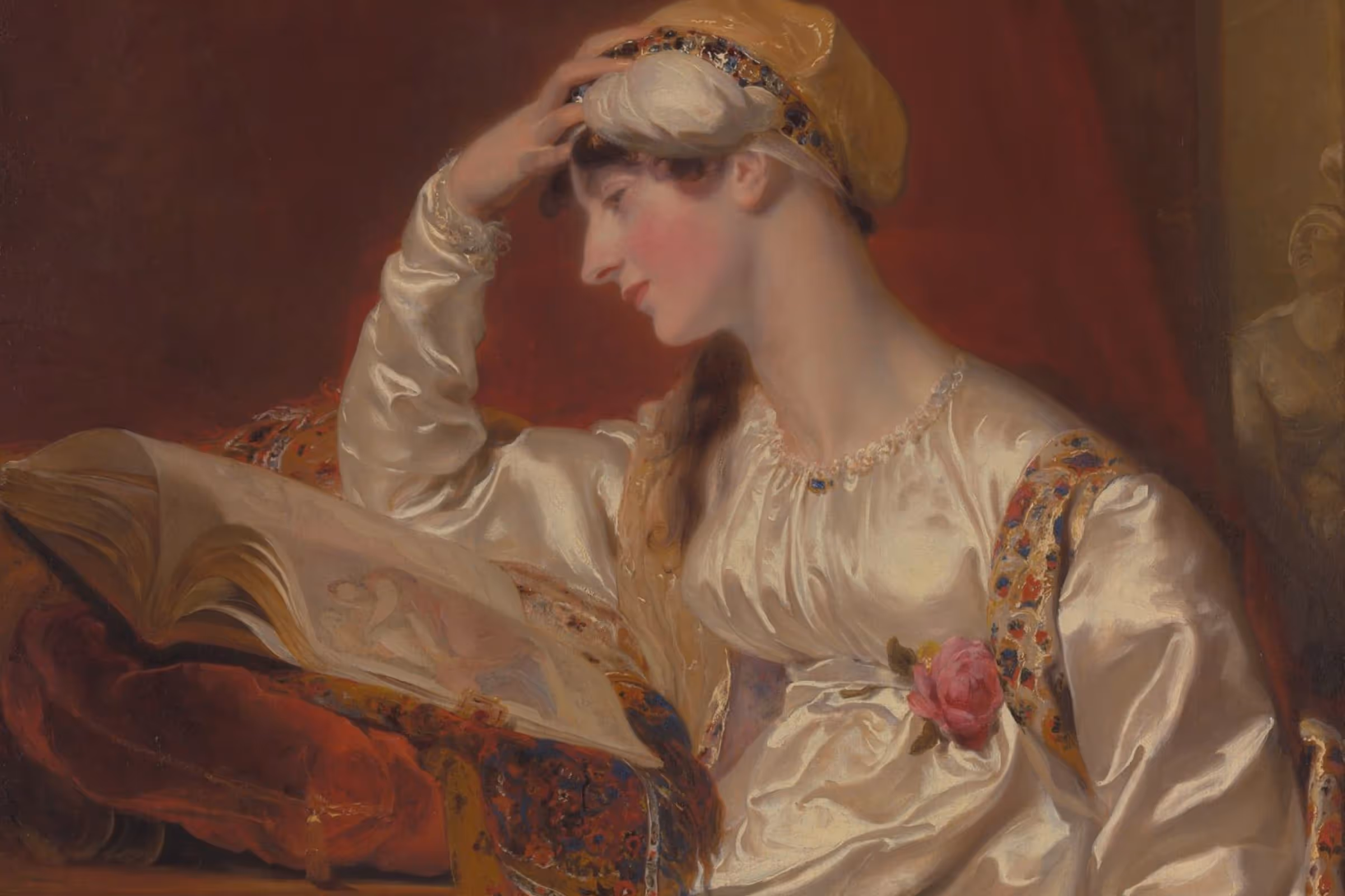 a distraught women in a white dress contemplating whether or not she has trichomoniasis