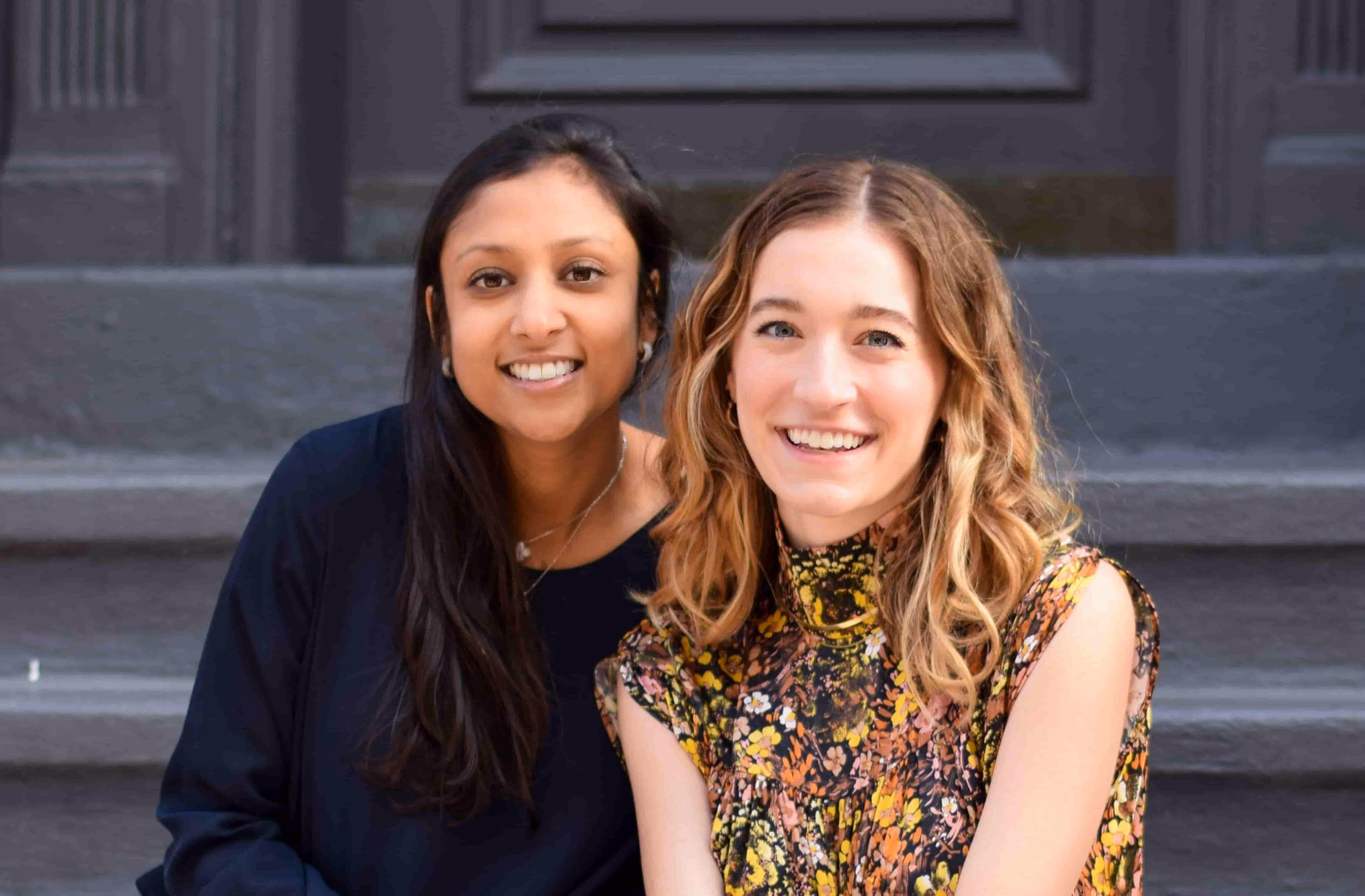Priyanka Jain and Laine Bruzek, the founders of Evvy