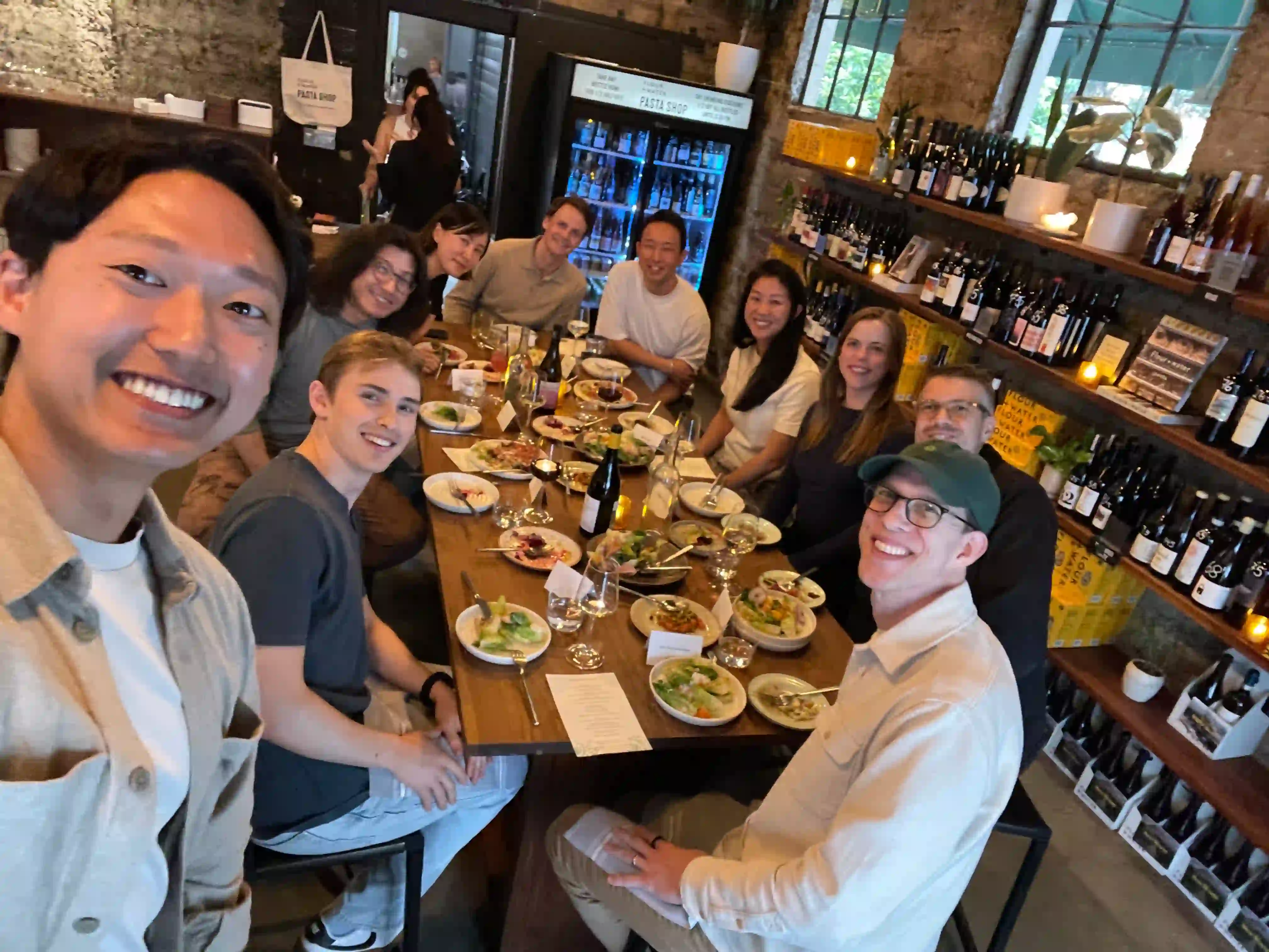 Founders dinner group photo