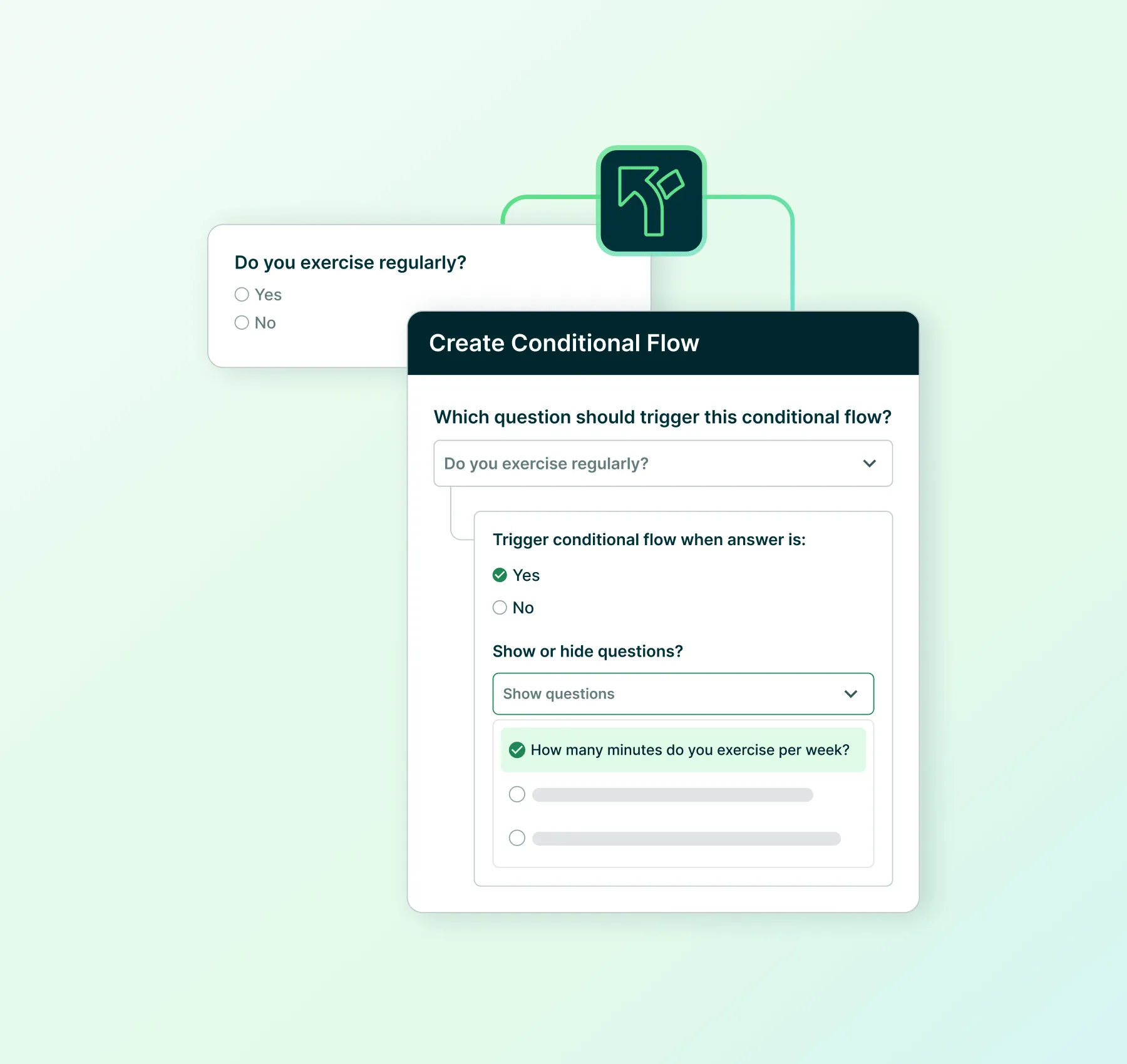 Creating a conditional flow