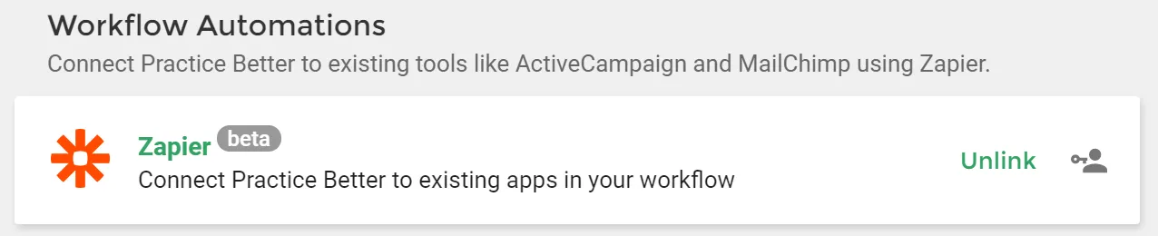 Workflow Automations - Zapier Screenshot
