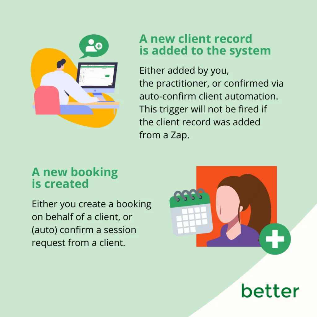 Use Zapier to book a new meeting