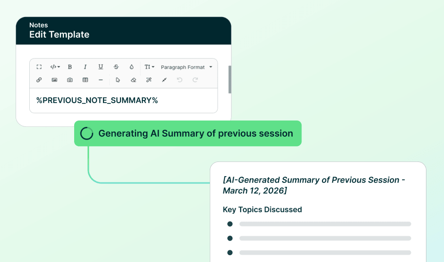 Screenshot showing the AI summary tool in action