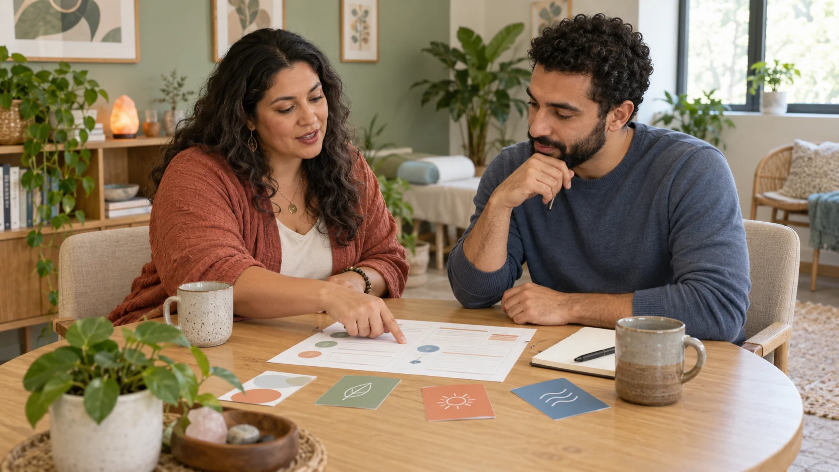 Care plan template for wellness practices, with examples