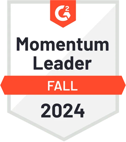 G2 award for Momentum Leader