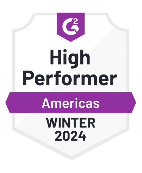 G2 award for high performer
