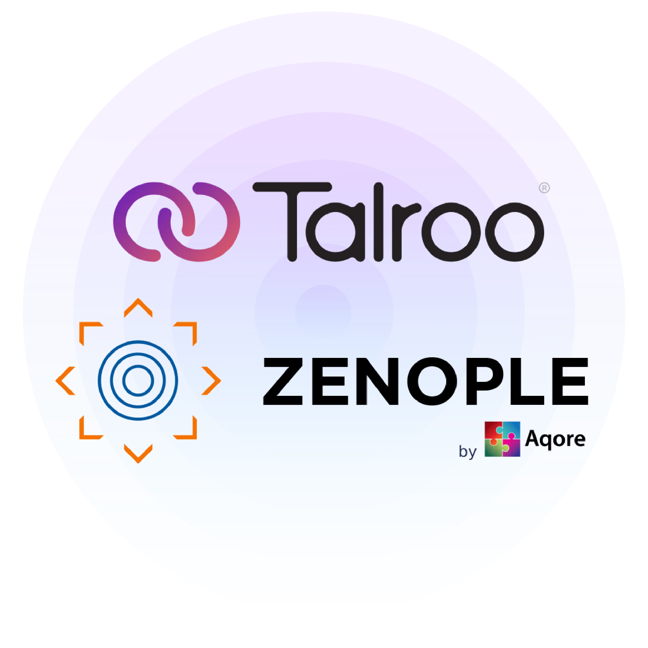 Talroo & Zenople combined logo
