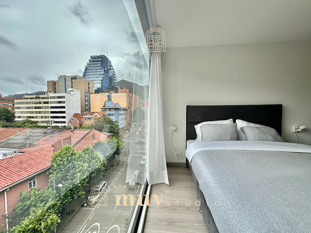Lindo, rentable y céntrico apartaestudio AMOBLADO en Chapinero, apto para rentas cortas, en venta