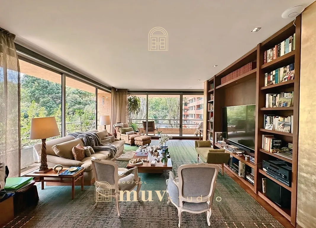 Espectacular apartamento muy cerca del Virrey, semi-amoblado, en renta