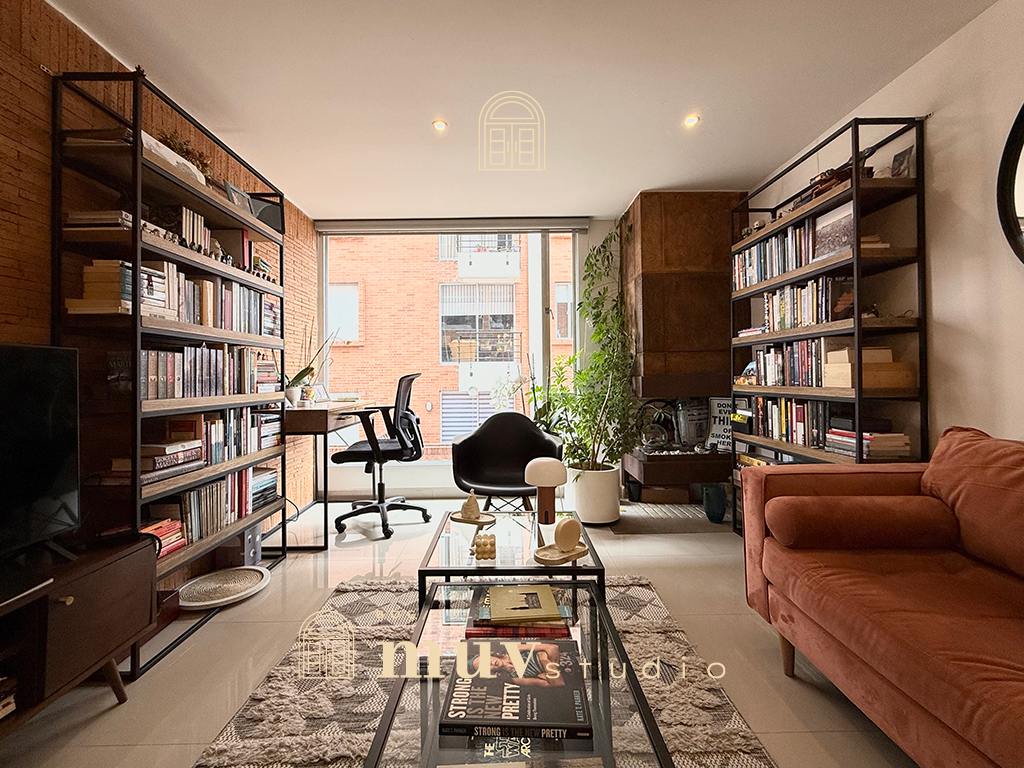 Cómodo dúplex de dos habitaciones en renta en San Patricio 