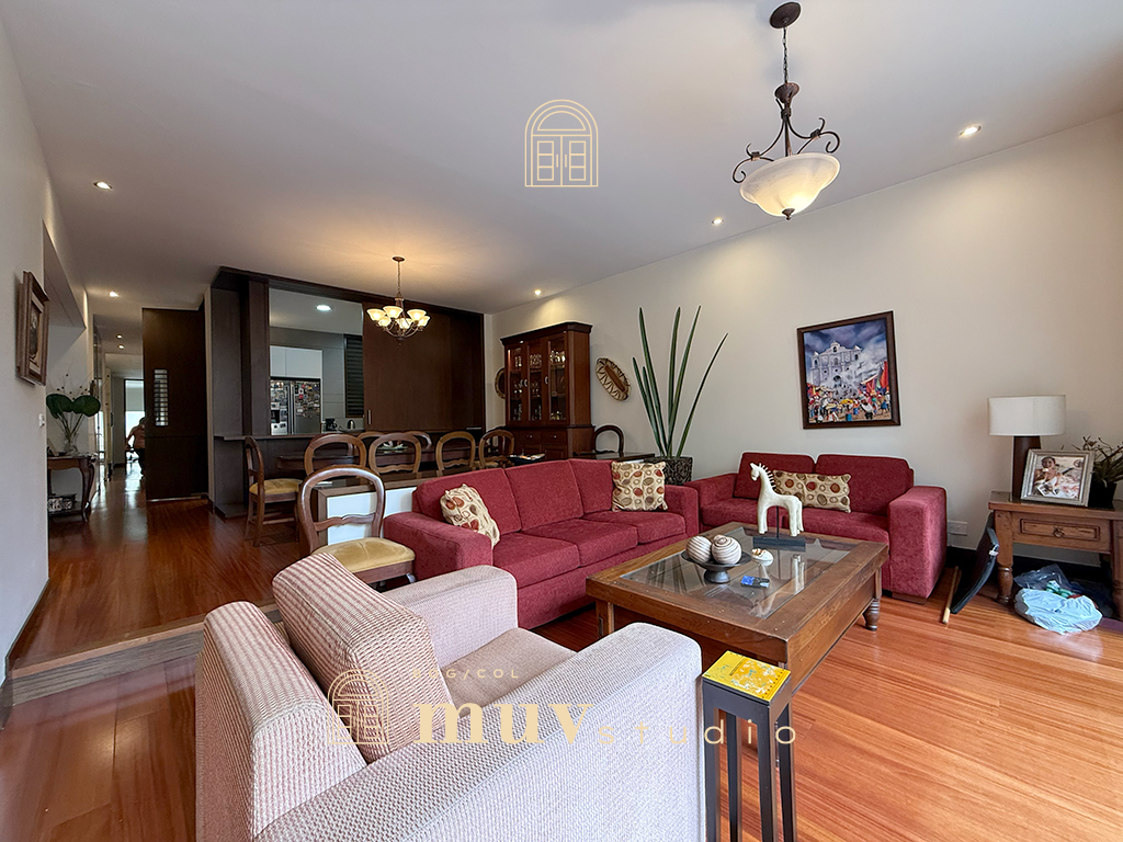 Fabuloso apartamento AMOBLADO de tres habitaciones en renta en el corazón de La Cabrera