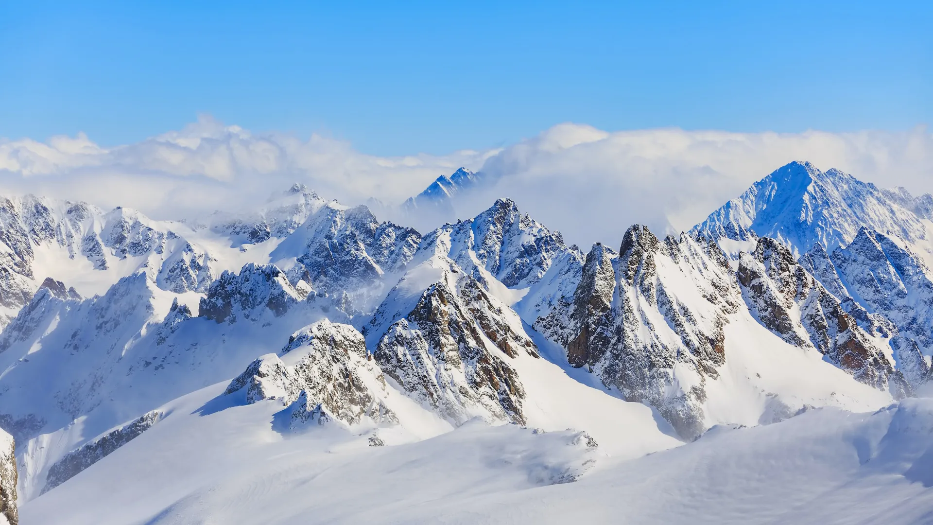 Snowy Mountain Landscapes Collection
