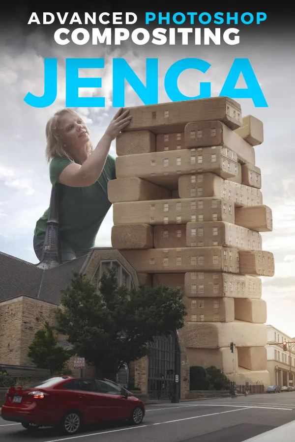 Advanced Photoshop Compositing: Jenga