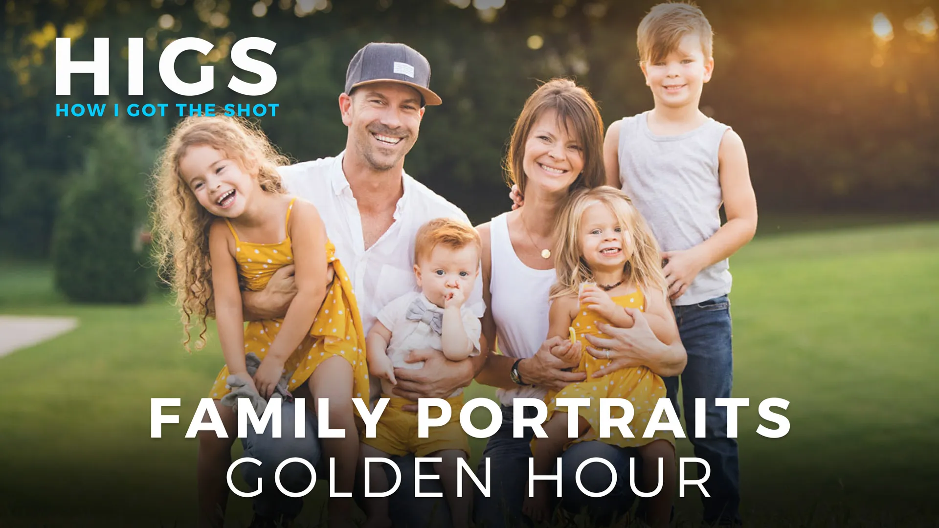 Golden Hour Family Portraits
