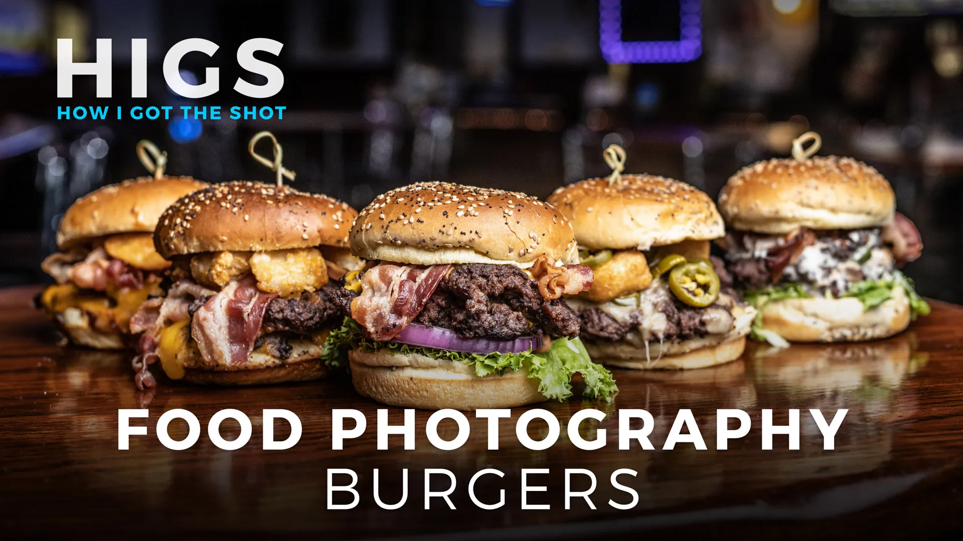Mouthwatering Burger Restaurant Product Photography
