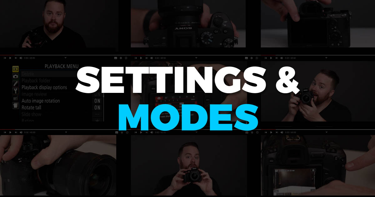 Settings & Modes