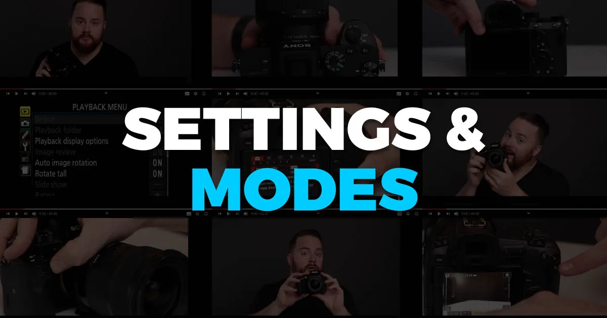 Settings & Modes