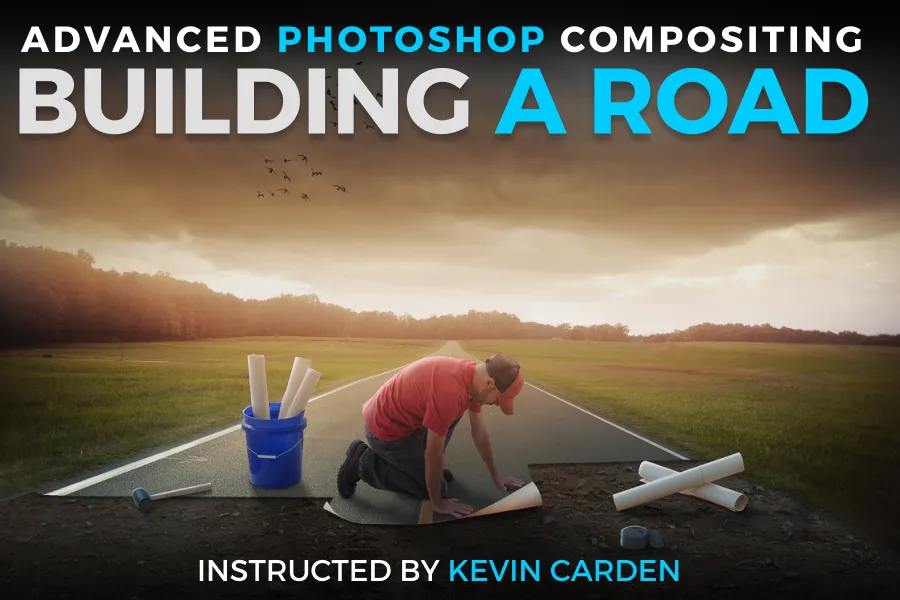 Advanced Photoshop Compositing: Building a Road