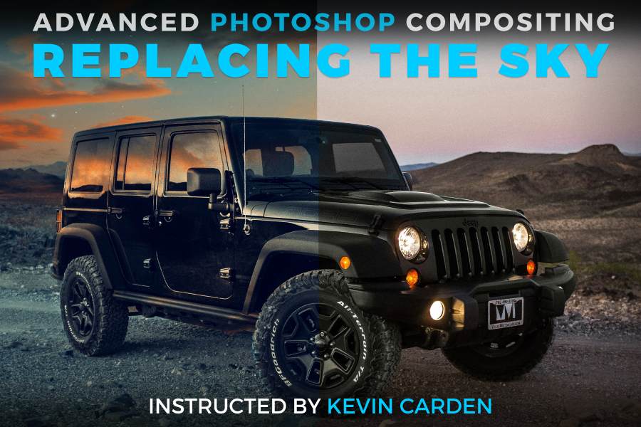 Advanced Photoshop Compositing: Replacing the Sky