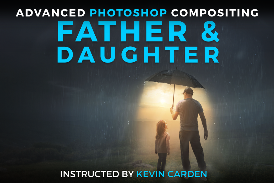 Advanced Photoshop Compositing: Father & Daughter