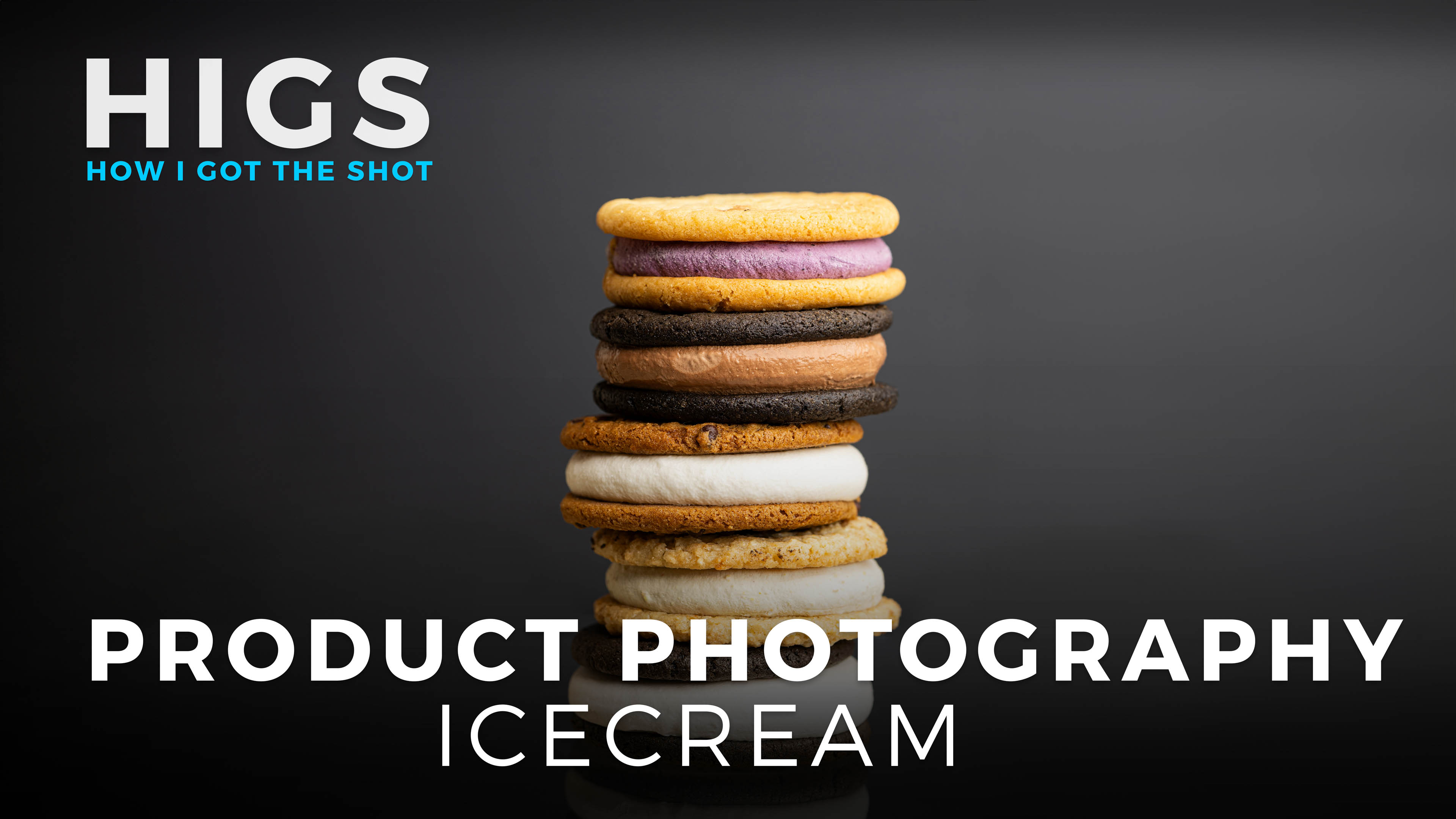 Boutique Ice Cream Shop Product Photography