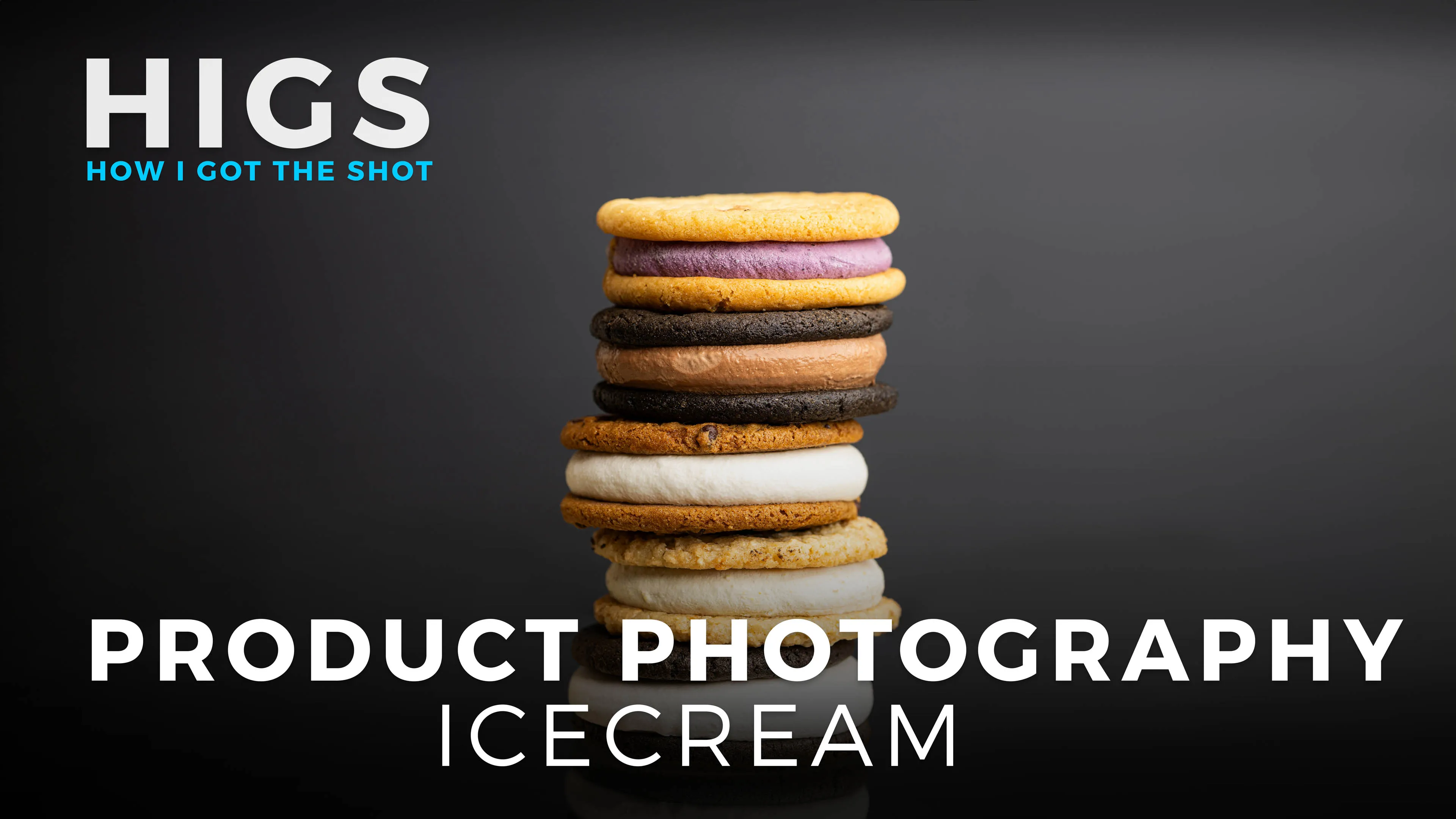 Boutique Ice Cream Shop Product Photography